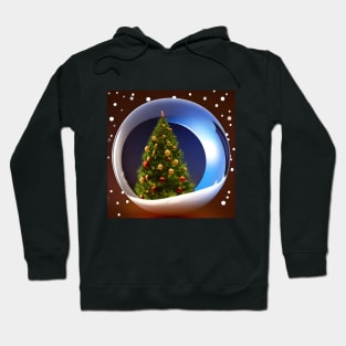 Christmas Tree in Glass Ball Hoodie